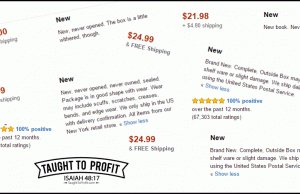 Amazon Item Descriptions Revealing The Item Is Not The Condition Listed Poor Amazon Seller Descriptions - TaughtToProfit.com