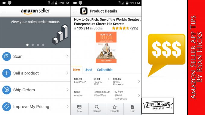 Amazon Seller App Basic Tips For Use – Amazon FBA Fulfillment By Amazon And Merchant Fulfillment
