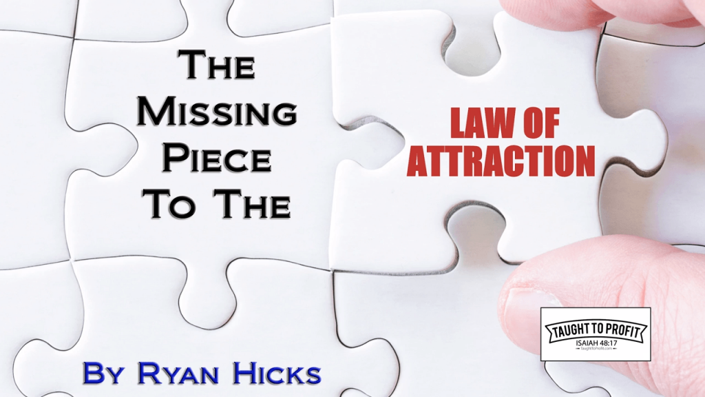 The Missing Piece To The Law Of Attraction - Why The Law Of Attraction Does Not Work For You And Most People