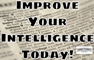 Reading The Dictionary Every Day Can Improve Your Intelligence And Cognitive Function In All Areas!