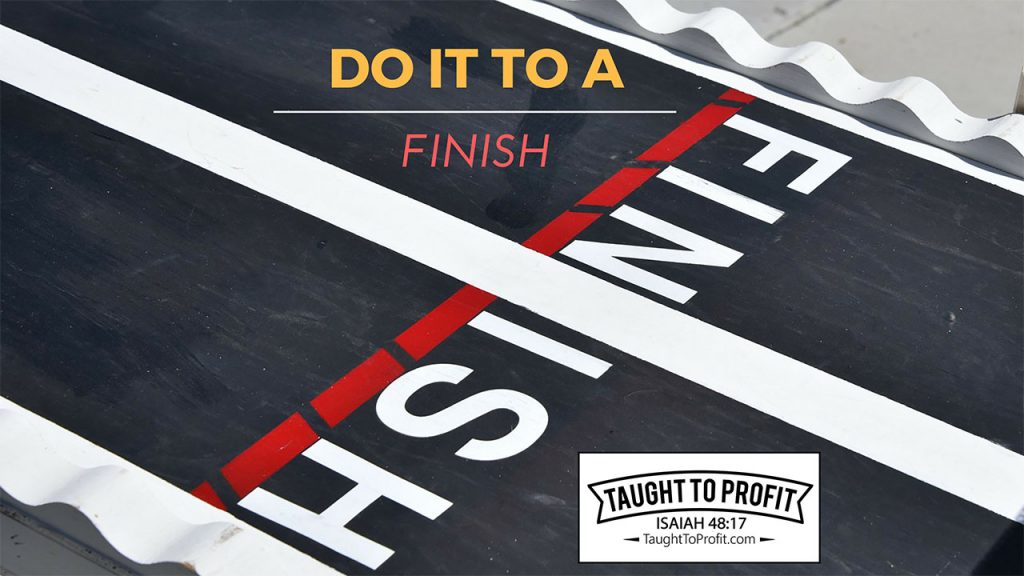 Do It To A Finish! By Orison Swett Marden