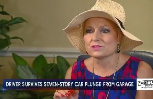 Car Falls 7 Stories (70 Feet) From Parking Garage With Woman Inside! How To Help In An Emergency Situation!