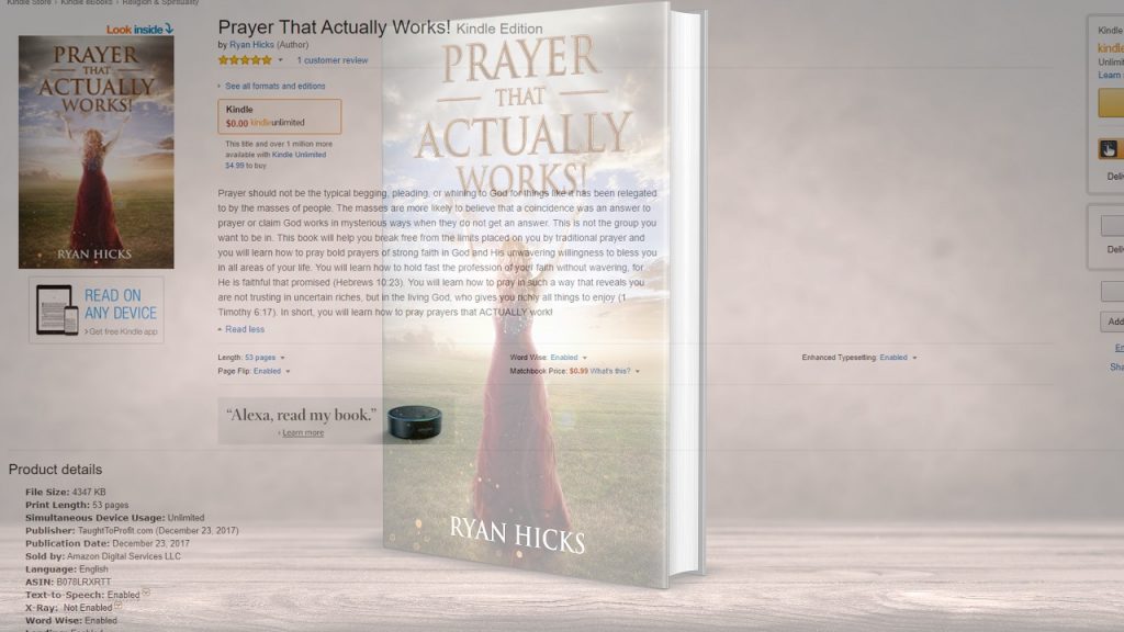 Selected Prayers And Affirmations From The Book Prayers That Actually Work By Ryan Hicks