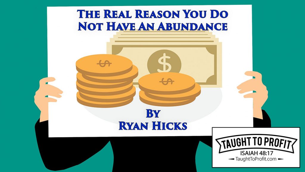 The Real Reason You Do Not Have An Abundance