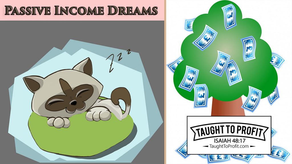 Do Not Fall For Passive Income Dreams And Schemes!