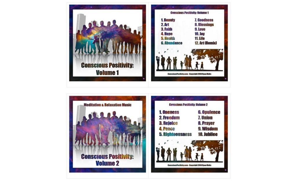 Conscious Positivity Volumes 1 And 2: Meditation, Prayer, And Relaxation Music To Raise Your Vibration!