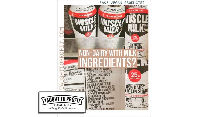 Fake Vegan Products Trying To Deceive You – My Advice & Warning For New Christian Vegans