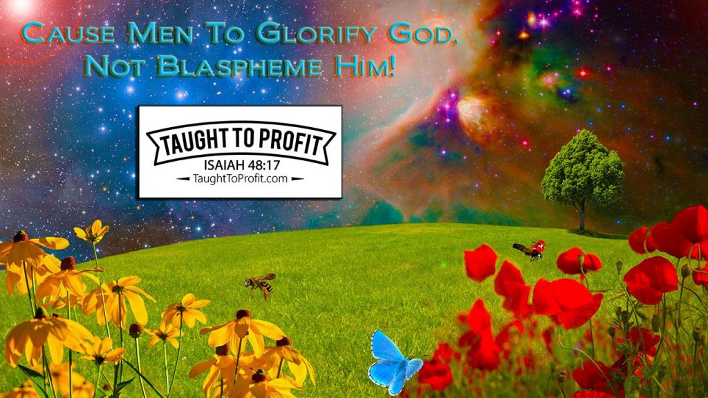 Cause Men To Glorify God, Not Blaspheme Him!
