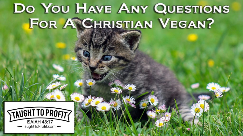 Do You Have Any Questions For A Christian Vegan?