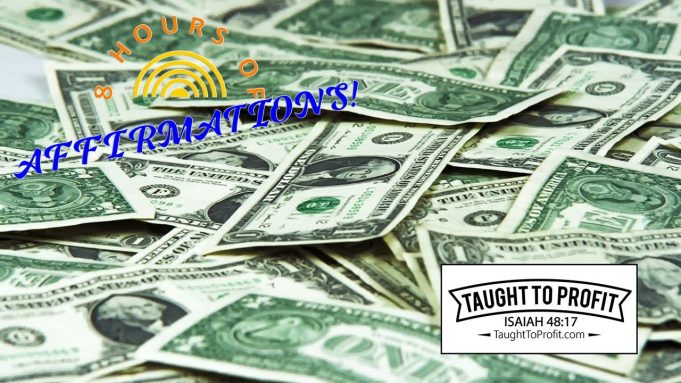 8 HOURS! POWERFUL WEALTH, PROSPERITY, AND ABUNDANCE Affirmations Listen While You SLEEP! Program Your Mind For WEALTH & PROSPERITY!!! Play Each Night!