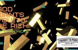 God Wants You To Be Rich!