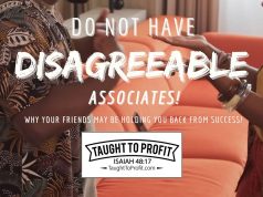 Do Not Have Disagreeable Associates! Your Friends May Be Holding You Back From Success!