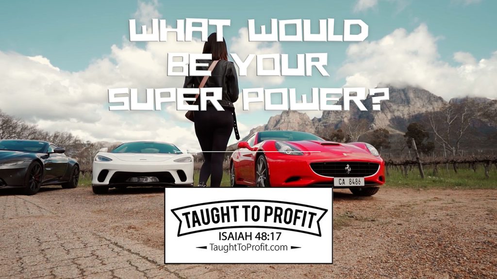 What Would Be Your Super Power, And What Does It Reveal About Yourself?