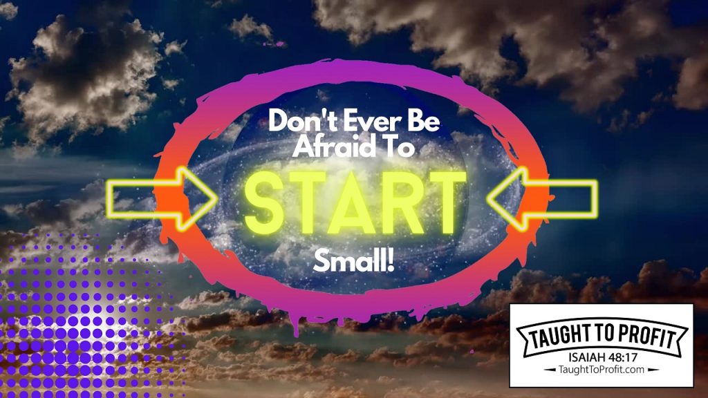 Don't Ever Be Afraid To Start Small - Phoebe Apperson Hearst