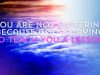 You Are Not Suffering Because God Is Trying To Teach You A Lesson!