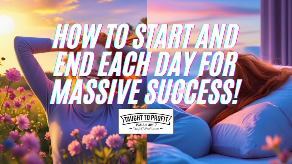 How To Start And End Each Day For Massive Success!