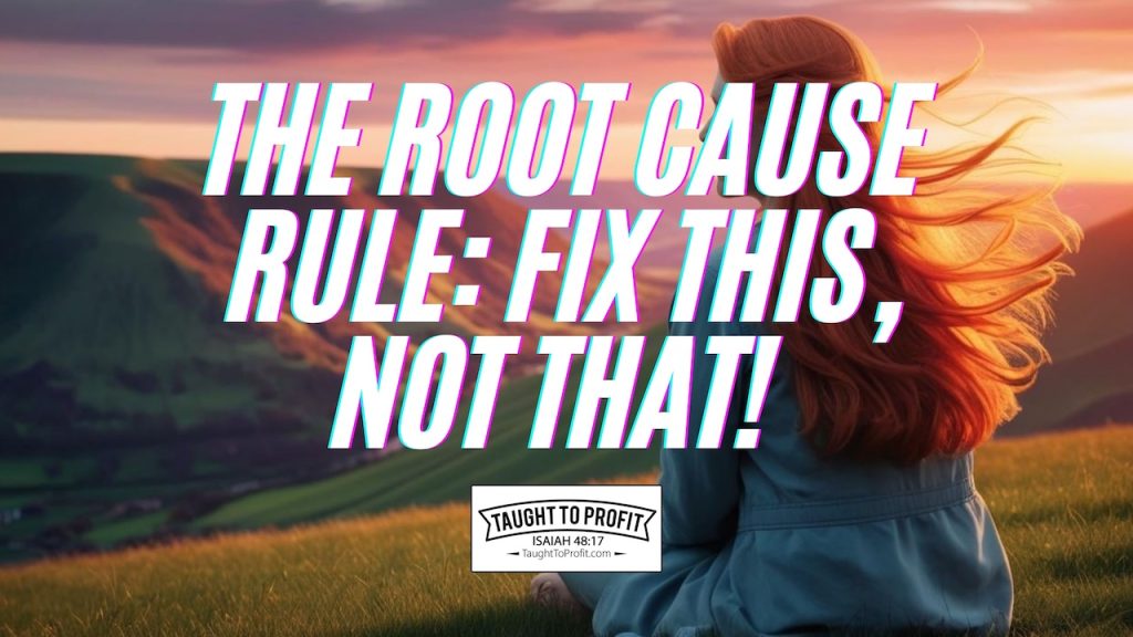 The Root Cause Rule: Fix THIS, Not That! (Transform Your Life & Business)