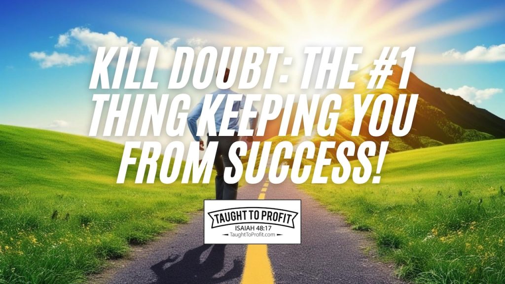 KILL Doubt: The #1 Thing Keeping You From Success (It's Not What You Think)!