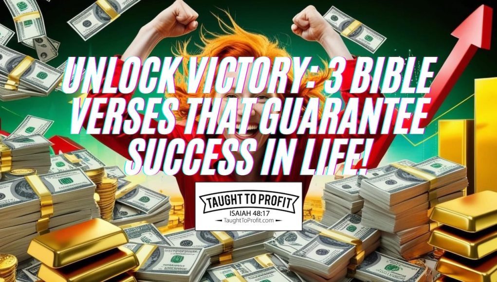 Unlock Victory: 3 Bible Verses That GUARANTEE Success in Life!