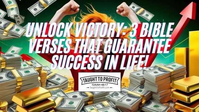Unlock Victory: 3 Bible Verses That GUARANTEE Success in Life!