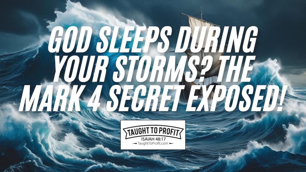 God Sleeps During YOUR Storms? The Mark 4 Secret Exposed!