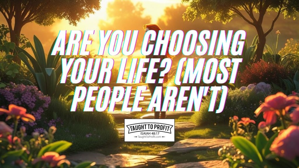 Are YOU Choosing Your Life? (Most People Aren't)