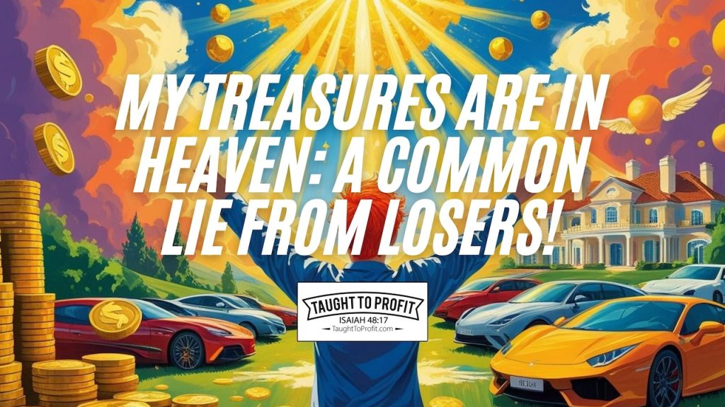 The Treasures In Heaven Excuse: A Common Lie From Losers!