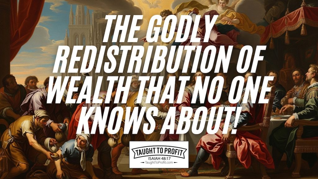 The Godly Redistribution Of Wealth The No One Knows About!