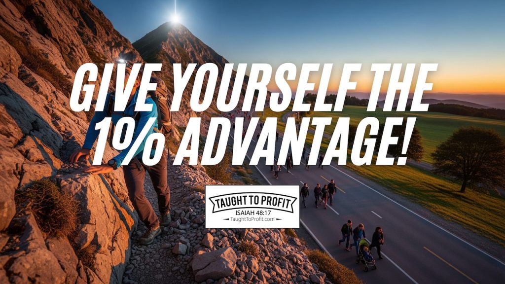 Give Yourself The 1% Advantage!