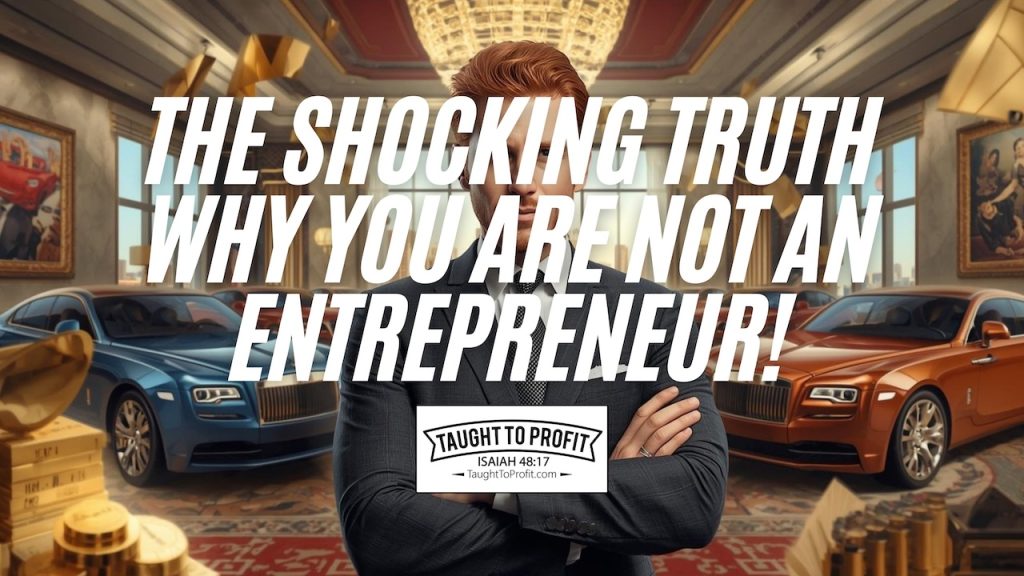 The SHOCKING Truth Why You Are NOT An Entrepreneur!