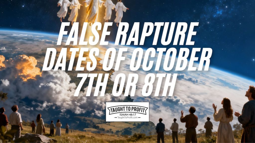 False Rapture Dates Of October 7th Or 8th - Goalposts Moved To Cover Up False Prophecies!