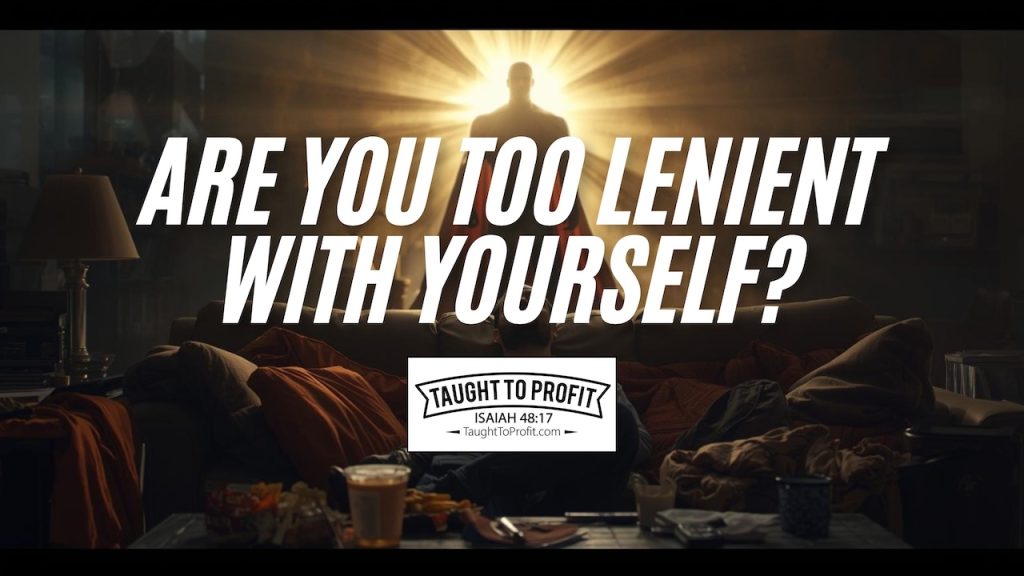 Are You Too Lenient With Yourself?
